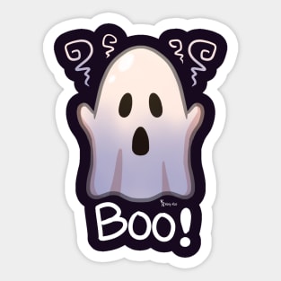 Boo! Ghost - Halloween Sticker